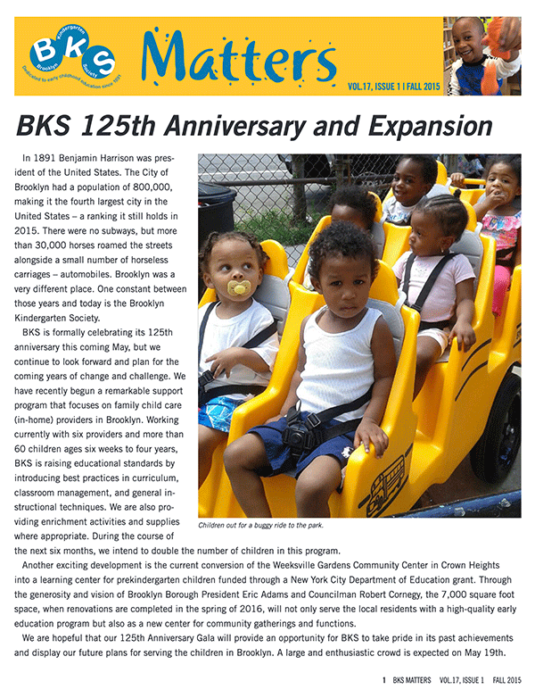 2015 newsletter cover