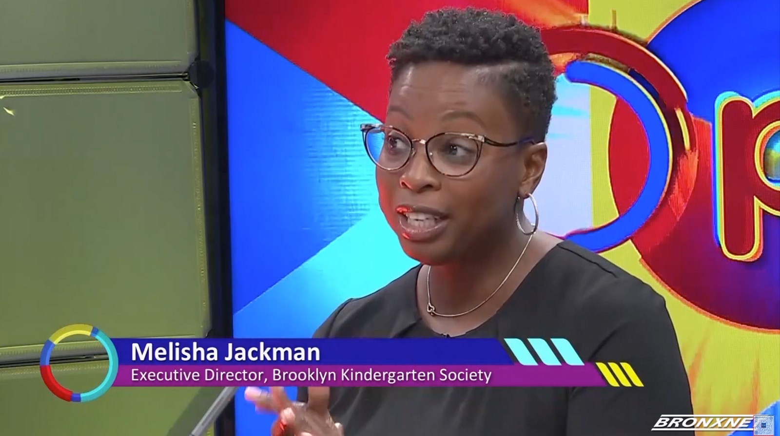 Image of Melisha Jackman speaking with Bob Lee on Open